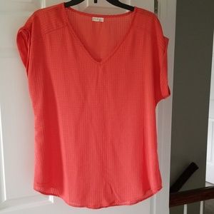 Coral top